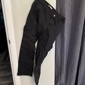 Dickies Women Cargo Pants, Navy/Black, Size 4(R)